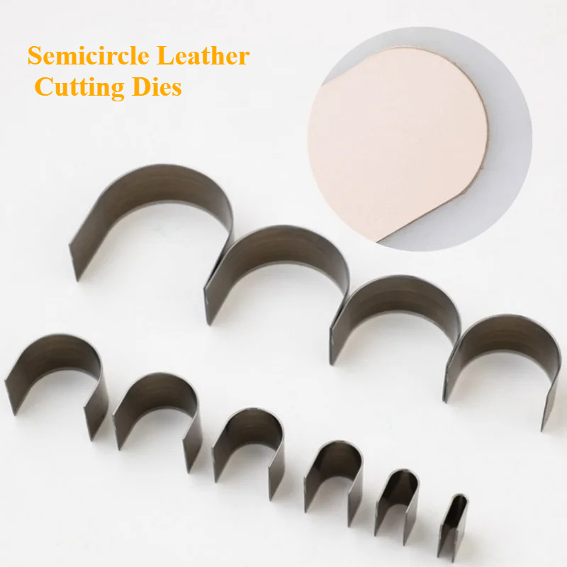 10Pcs/Set Semicircle Leather C - огляд і ціна Leathercraft Japan