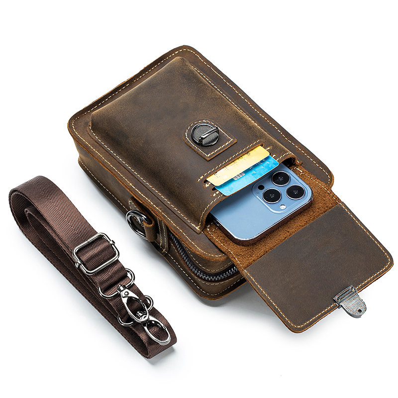 Crazy Horse Skin Men's Wearing - огляд і ціна Leatherwork Fasteners