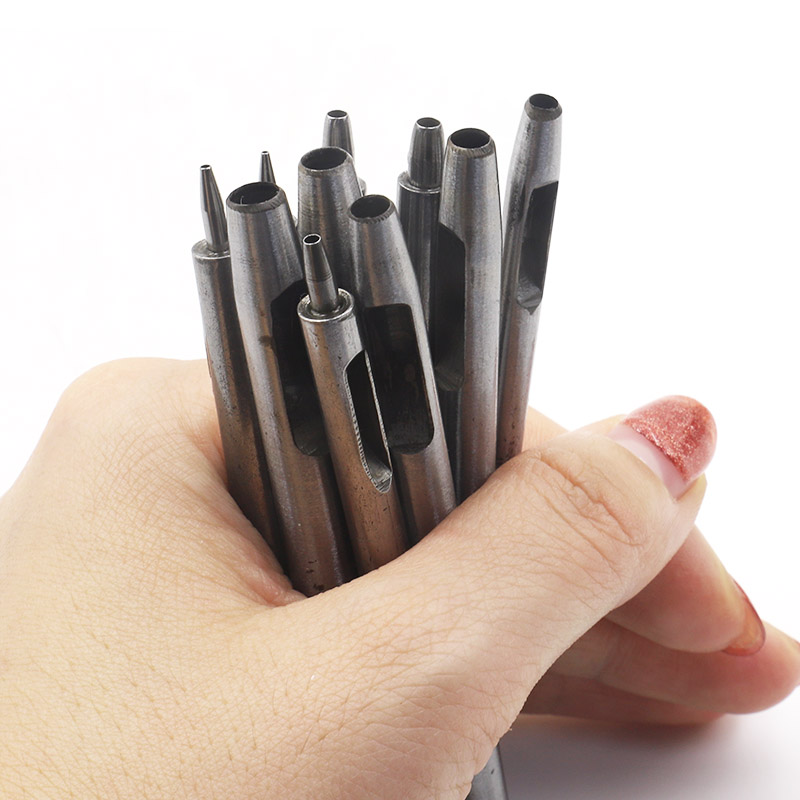 10pcs Rotary Leather Hole Punc - огляд і ціна Leatherwork Hole Punch
