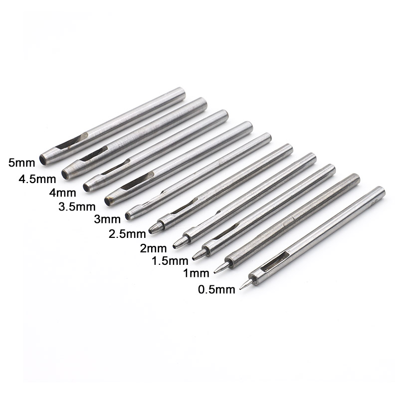 10pcs Rotary Leather Hole Punc - огляд і ціна Leatherwork Hole Punch