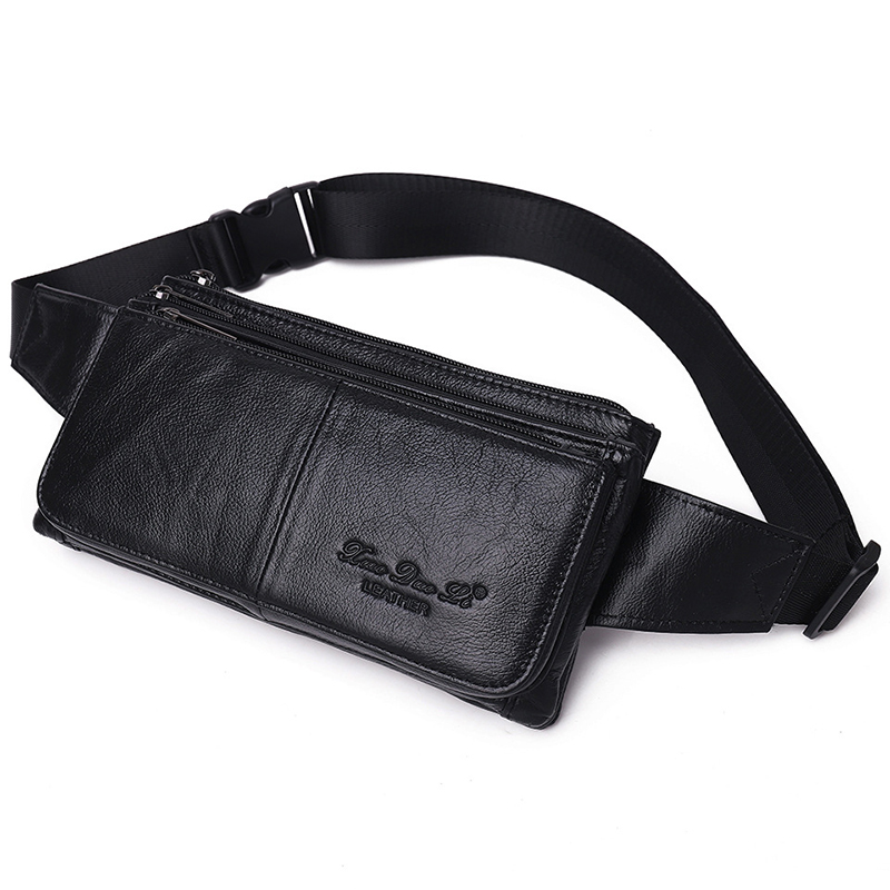 Men Waist Fanny Pack Belt Hip  - огляд і ціна Leatherwork Fasteners