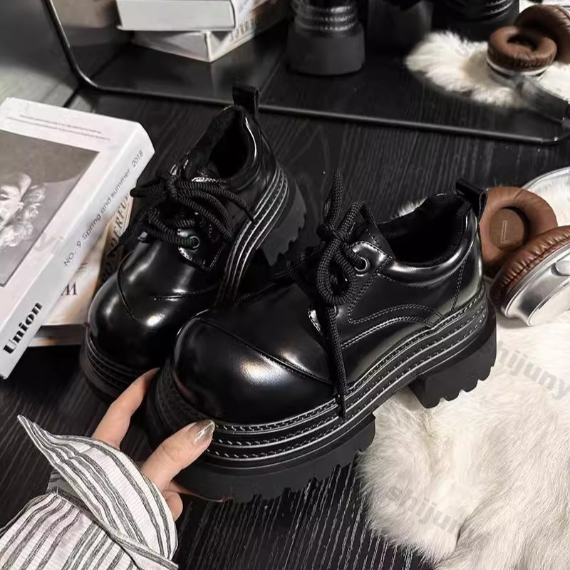 Women Retro Loafers 2025 Sprin - огляд і ціна Leather Work Oxfords