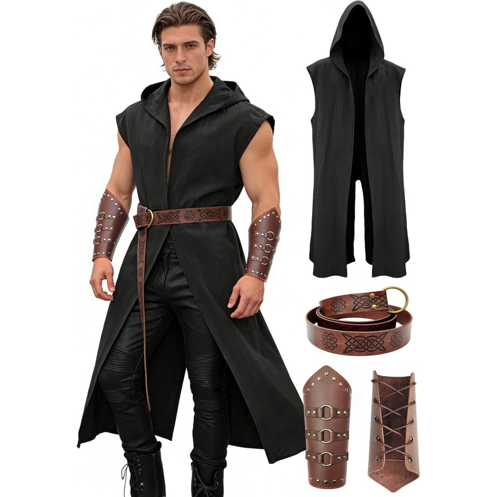Men’s Renaissance Costume Set  - огляд і ціна Leatherwork Fasteners