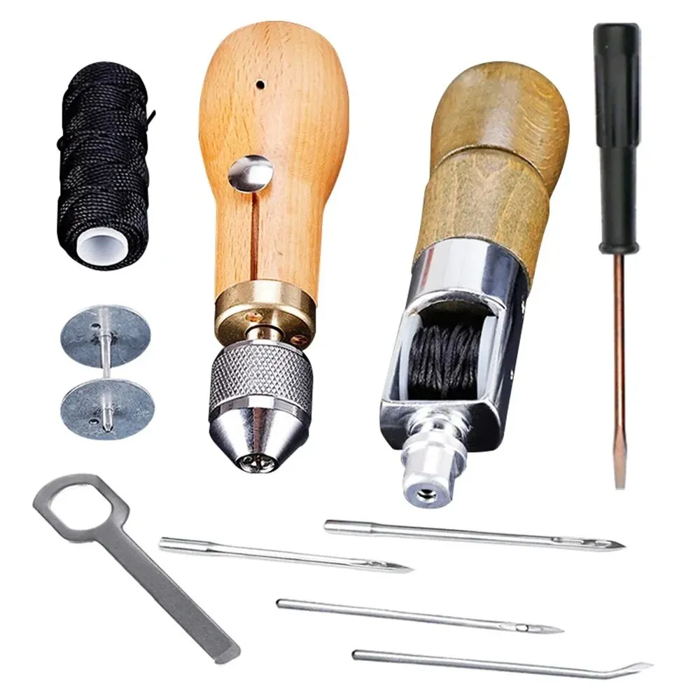 DIY Leather Sewing Awl Kit Wax - огляд і ціна Leatherwork Thread