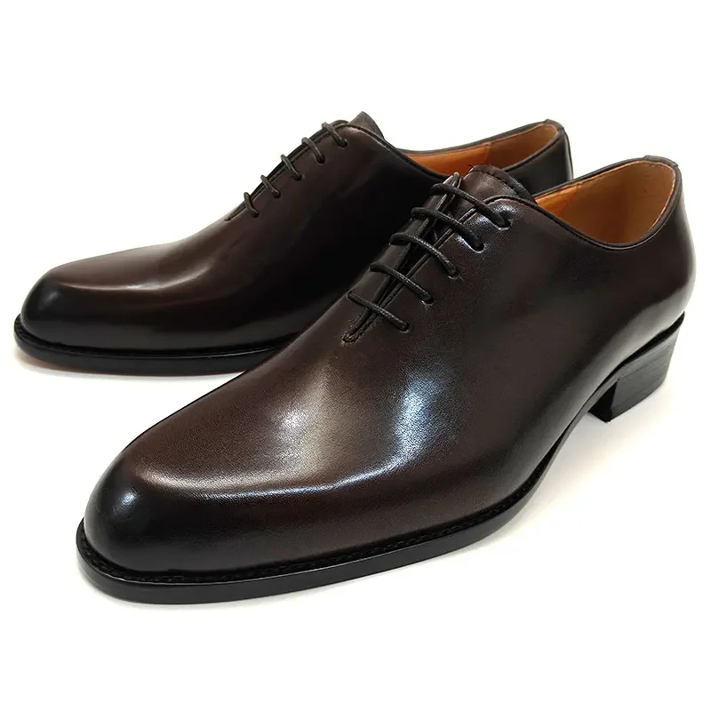 Successful Men's Leather Shoes - огляд і ціна Leather Work Oxfords