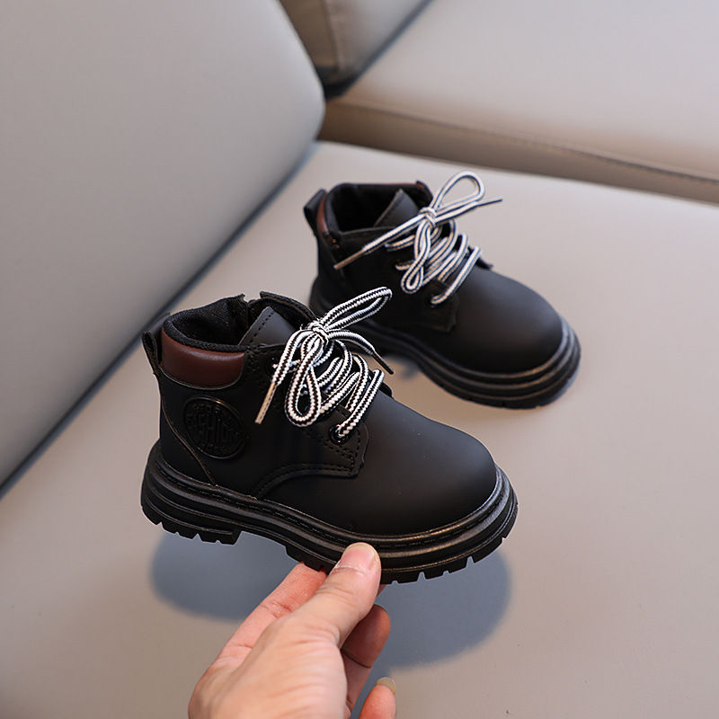 Autumn Winter Children Non-sli - огляд і ціна Leather Work For Kids