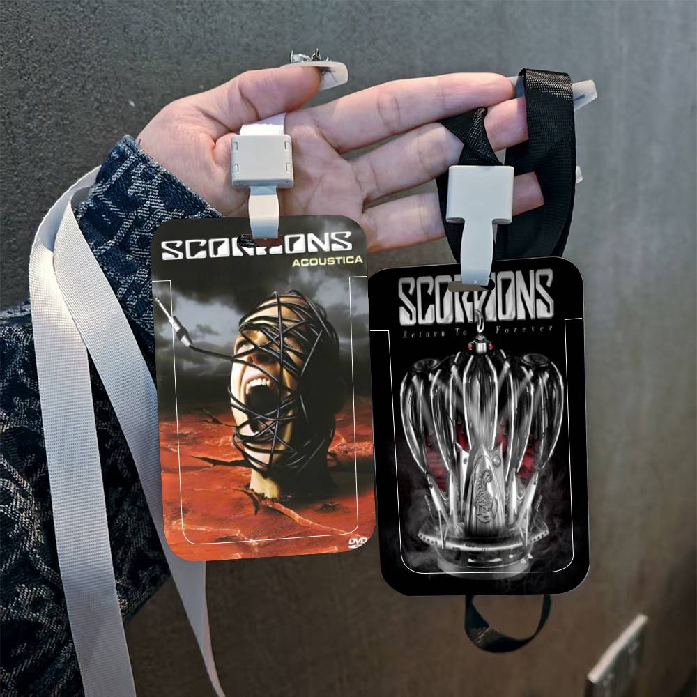 Scorpions Band Art ID Card Hol - огляд і ціна Leather Work For Kids