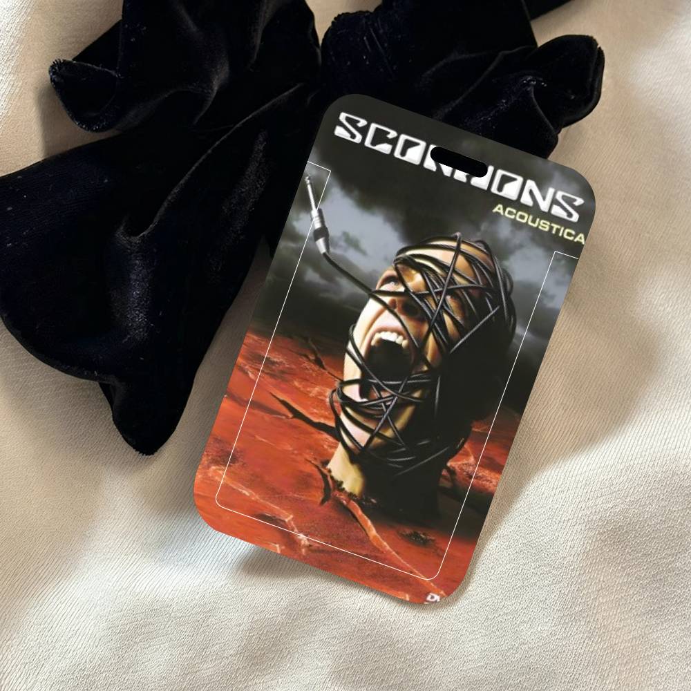 Scorpions Band Art ID Card Hol - огляд і ціна Leather Work For Kids