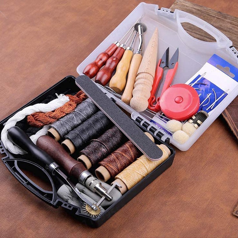 DIY Leather Craft Hand Sewing  - огляд і ціна Leatherwork Hole Punch