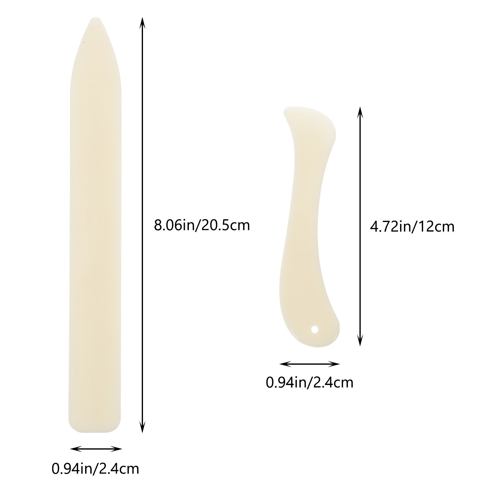 8Pcs Premium Plastic Bone Fold - огляд і ціна Bone Folder Tool