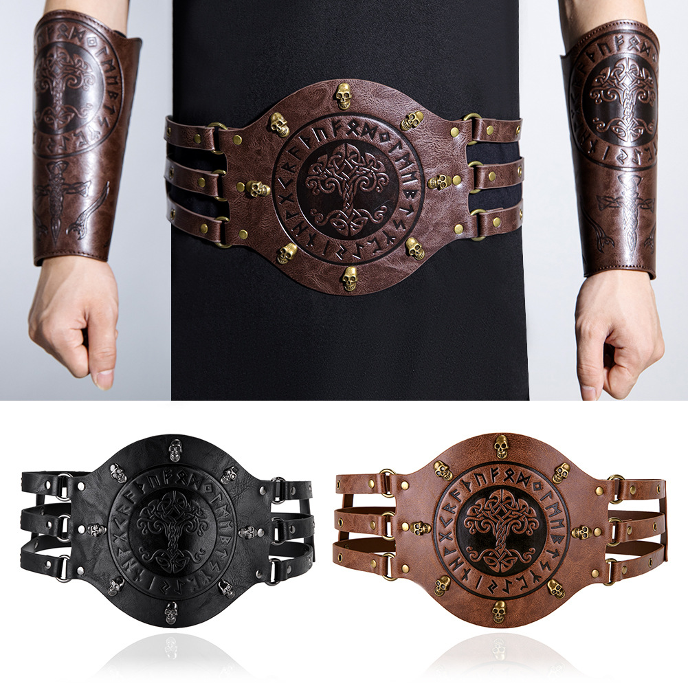 Medieval wide corset belt, Vik - огляд і ціна Leatherwork Fasteners