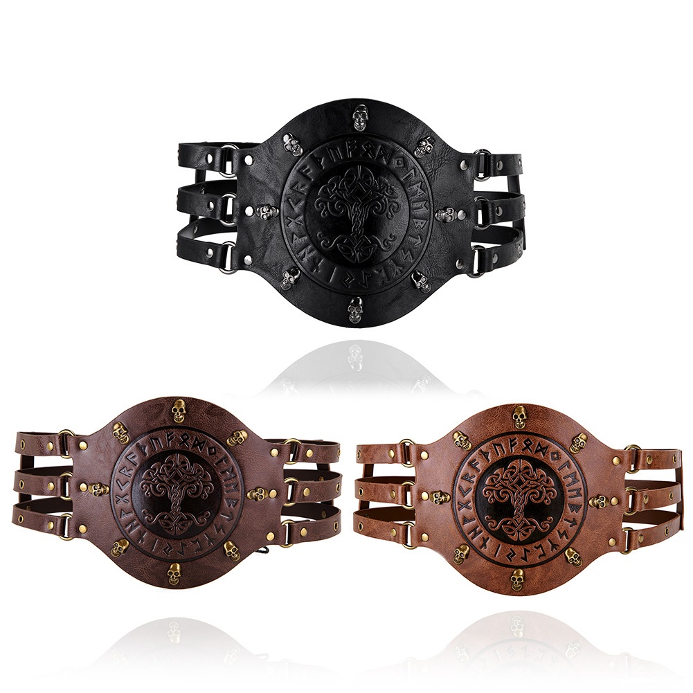 Medieval wide corset belt, Vik - огляд і ціна Leatherwork Fasteners