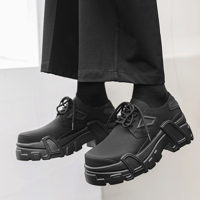 Men Platform Leather Shoes For - огляд і ціна Leather Work Oxfords