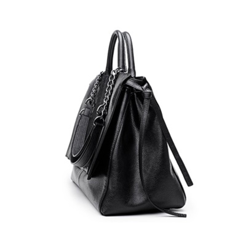 Elegant Tote Bag With Zipper,  - огляд і ціна Leather Work Bag Women