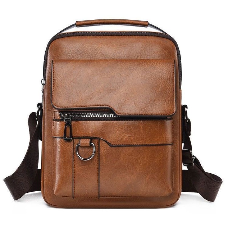 Bullcaptain Casual Men's Shoul - огляд і ціна Leather Work Bag Women