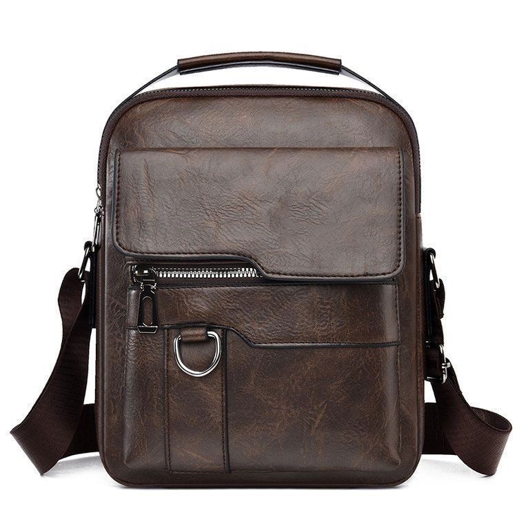 Bullcaptain Casual Men's Shoul - огляд і ціна Leather Work Bag Women