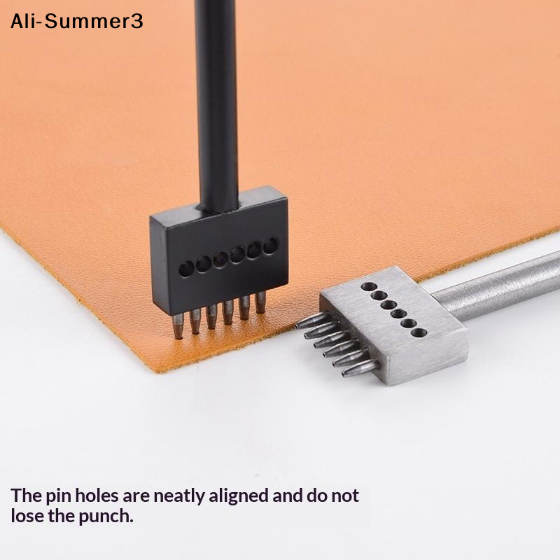 【J3a】3Pcs Manual Leather Hole  - огляд і ціна Leatherwork Hole Punch
